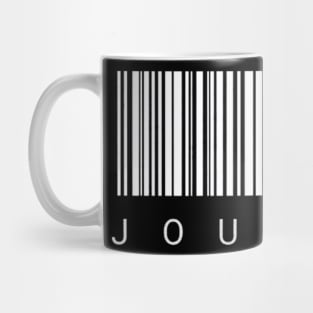 journey  barcod art v1 Mug